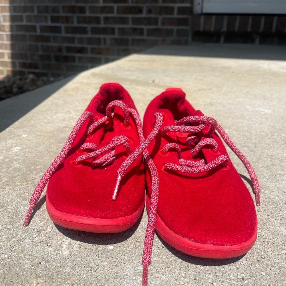 Allbirds Red Kids Shoes